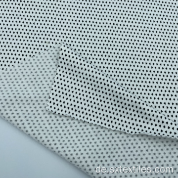 Polyester Spandex Single -Jersey -gedruckter Strickstoff